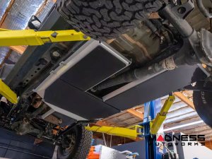 Jeep Wrangler JL Skid Plate - Modular System - Exhaust And Gas Tank - 4 Door